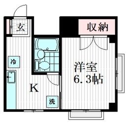 ハイムJの物件間取画像